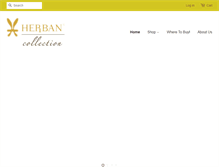 Tablet Screenshot of herban.net